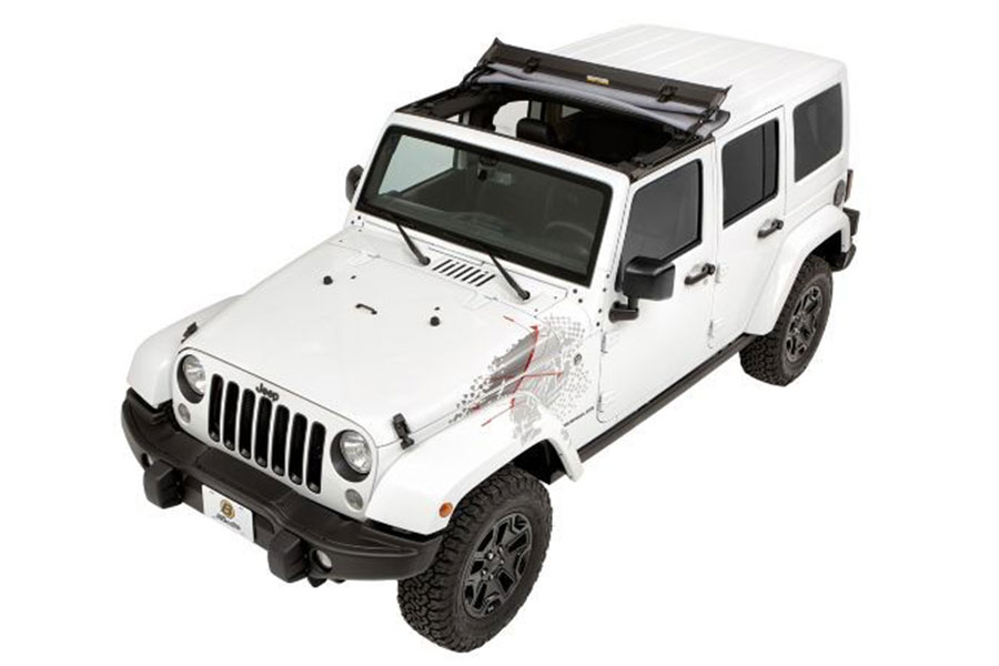 Bestop 52453-35 Sunrider for Hardtop | Wrangler JK | Black Diamond