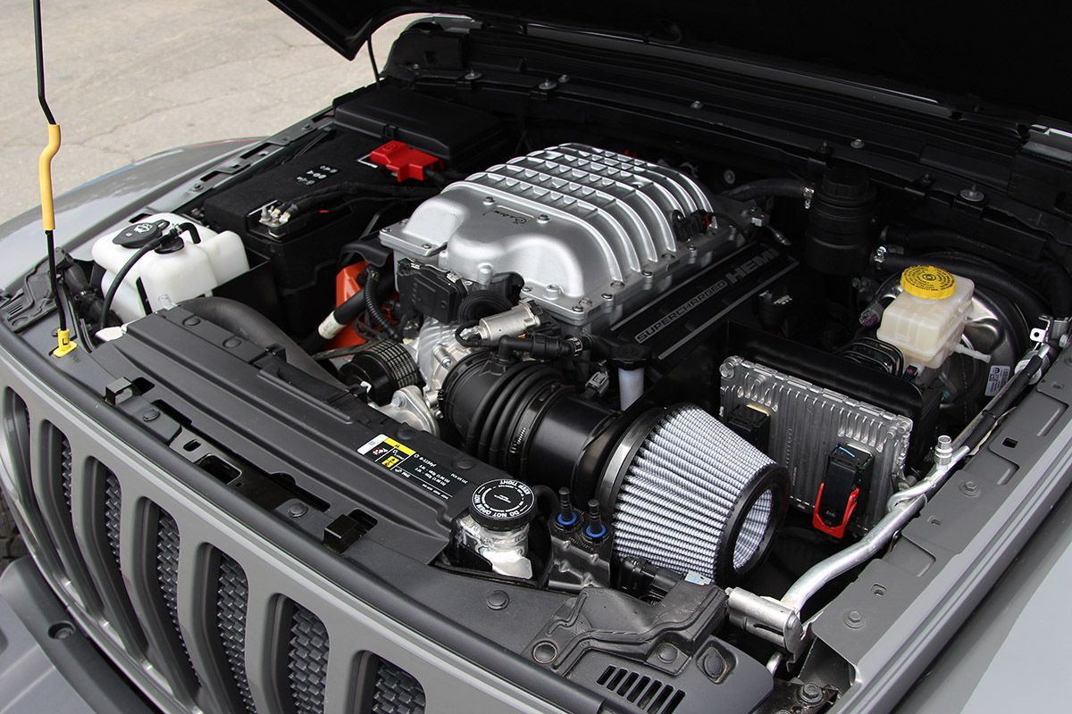 Hellcat HEMI Conversion  Supercharged HEMI V8 Swap | Jeep JL & JT