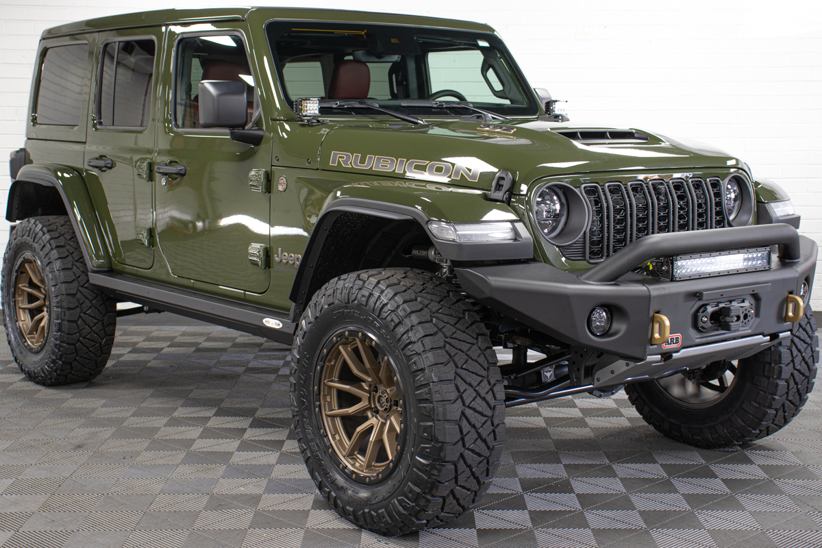 Custom 2024 Jeep Wrangler JL Unlimited Rubicon 392 Sarge Green for Sale!