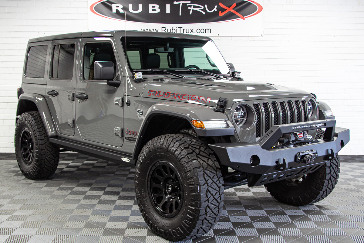 Hellcat Sting Gray 2019 Wrangler Unlimited Rubicon For Sale