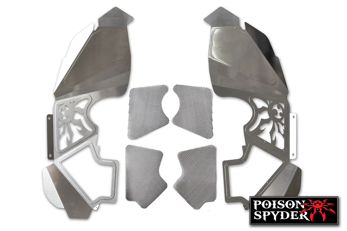 Poison Spyder Vented Inner Fender Kit | Jeep Wrangler JK/U