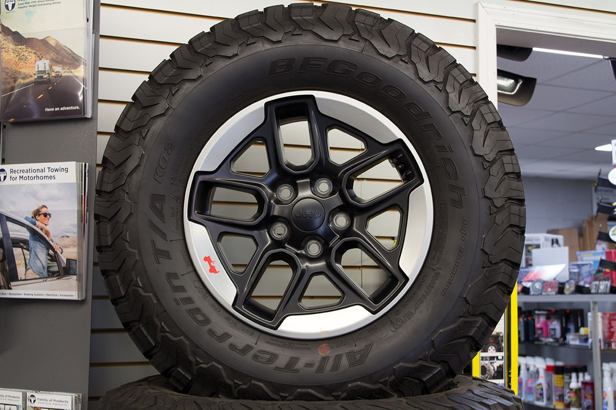 black rubicon wheels