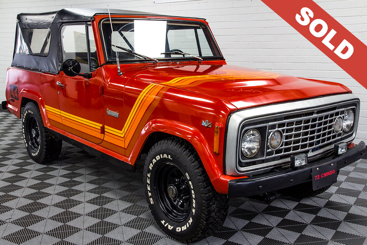 Pre-Owned 1974 Jeep Commando Orange