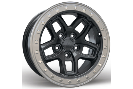 AEV Borah DualSport Wheel | Onyx Black; Wrangler JL, Gladiator JT