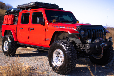 Pre-Owned Custom 2020 Jeep Gladiator Rubicon Launch HEMI Red