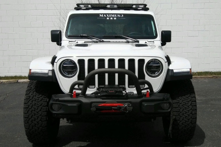 Maximus-3 Stinger Hoop; Wrangler JL & Gladiator JT w/ Steel Bumper Group