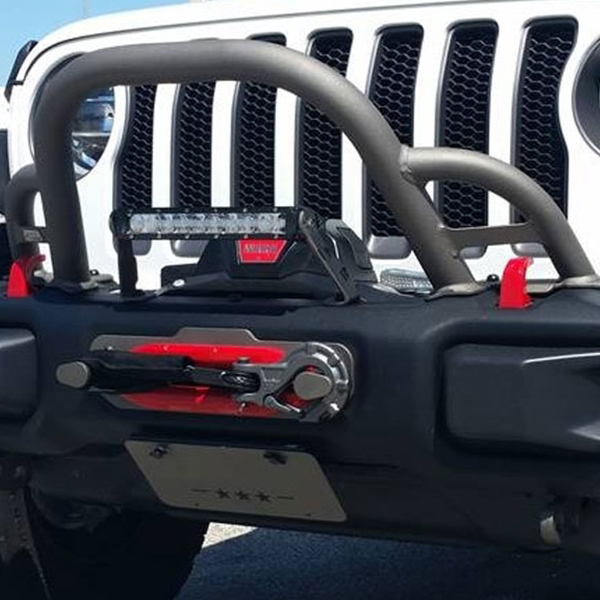 Warn Zeon Winch Mount Package for Steel Bumper Group