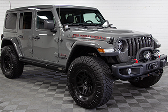 Jeep Wrangler JL with flat tow system installed