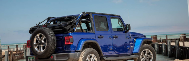 Jeep Soft top on beach